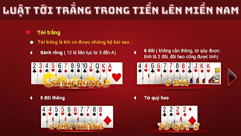 Luật tới trắng trong game TLMN